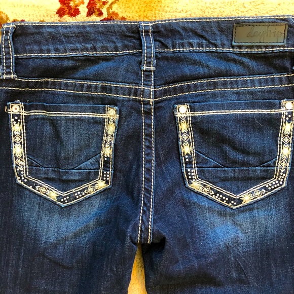 Daytrip The Buckle Lynx Skinny Jeans size 27x27 - Picture 3 of 4